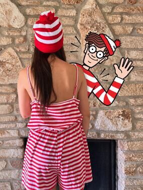 Where's Waldo Halloween Costume - 0XL - Instant Costume